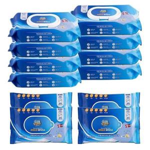 [쇼핑엔티]크린바바 파워도트 매직티슈 600매 (캡형8개 휴대용4개)