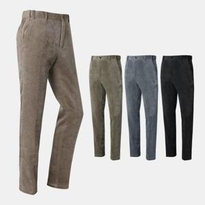 [아즈바이]남성 기모 밴딩 코듀로이 골덴 바지 BWPT1 중년 겨울