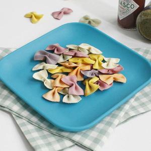 주방식기 실리콘 플레이트 접시 예쁜 간식 그릇 개인 사각접시