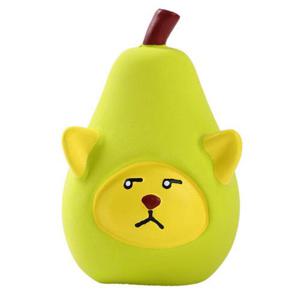 강아지 과일 라텍스 삑삑이 놀이 1P 장난감 터그놀이