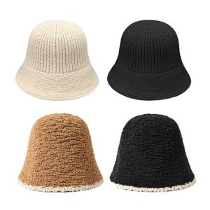 [지와이] 겨울 여성 버킷햇 모음 전부 9500원 여자 부클 니트 털 패션 챙 비니 울 코튼 벙거지 모자 방한