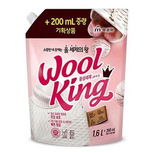 울세탁전용 울세제 손빨래 울킹중성세제 1800ml (W99647A)