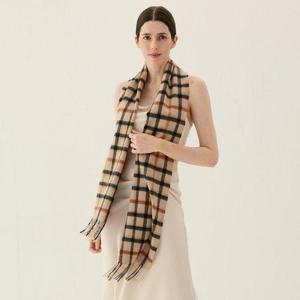 갤러리아_[닥스] 울 체크 머플러 FKS280I