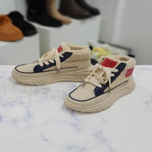 한슈 세이브존09 기모안감 뽀글이 통굽 털신 스니커즈 5cm HS986701eg