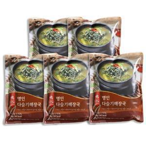 김봉찬 명인 다슬기 해장국 5팩