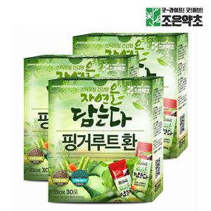 [조은약초] 프리미엄 핑거루트 환 스틱 3g x 30포 x 3박스 (총 270g)