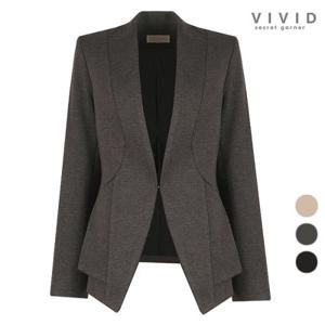 [비비드 시크릿가너]여성 안나 데일리 가을겨울 노카라 정장자켓
