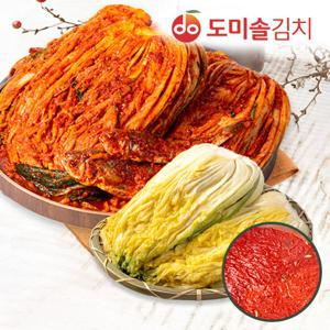 [도미솔김치 12kg] 왕비김장김치11kg+절임배추700g+양념300g