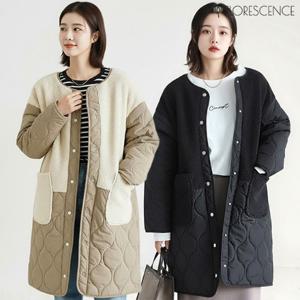 [플로레센스]아페토뽀글이누빔패딩(색상선택)