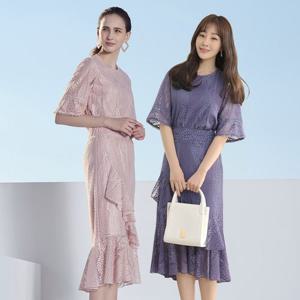 [마르조]레이스펀칭패키지_블루/핑크_MFMFBLP0400