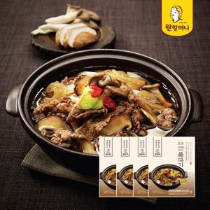 원할머니 명품버섯뚝배기불고기 410g x 4팩