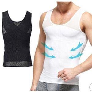 남성 남자 똥배 체형 보정 감추기 런닝 속옷 나시 (W6ED300)