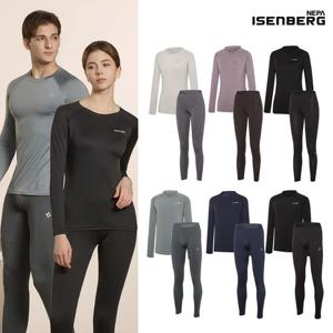 시크릿 [이젠벅] 네파 남녀 와플기모 동내의 상하의 세트 택1