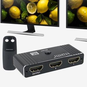 수동 전환 리모컨 HDMI 양방향 스위치 분배기