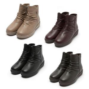 에스콰이아 여성 벨라 셔링 앵클부츠 EFBS510_513