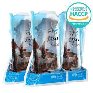 [식탁이야기] 손질할 필요 없는 생물 220g 손질통오징어 7팩 14마리