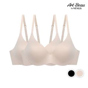 [비너스 아르보]와이어리스 볼륨빵빵 프리핏 브라 2매입 2컬러(SSET534)