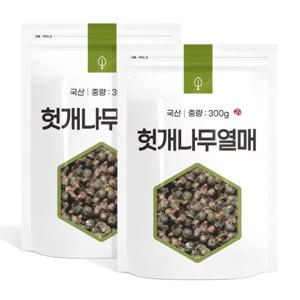 국산 헛개나무열매 600g(300gx2개) 헛개열매 지구자