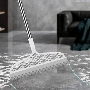 실리콘빗자루 머리카락 청소 욕실 물기제거 매직 실리콘 반려동물 털 모래 화이트 R731