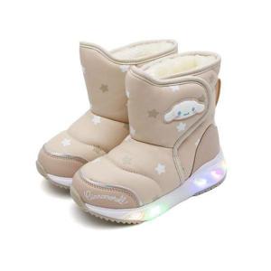 [프리프리스 슈즈]시나모롤 심볼 바로인 패딩부츠