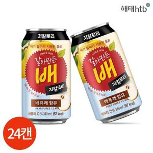 갤러리아_해태 갈아만든 배 저칼로리 340ml x 24캔