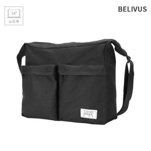 빌리버스 남자 메신저백 투포켓 크로스백 학생 가방 BSA064