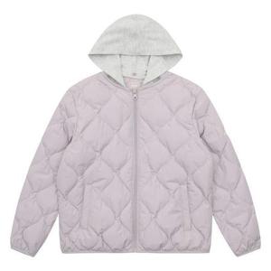 에꼴리에 세이브존03 변형퀼팅 총경량 점퍼  23D0151-VI