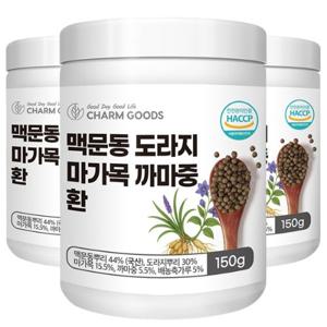 참굿즈 맥문동 도라지 마가목 까마중 환 150g 3통