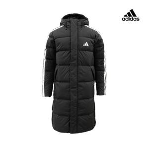 [아디다스]아디다스 남성 3S 레귤러핏 롱패딩 다운 자켓 JZ8731