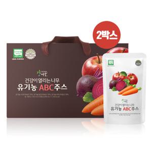 [건강이열리는나무] 무농약  무첨가 유기농 ABC주스 100ml*30포*2상자
