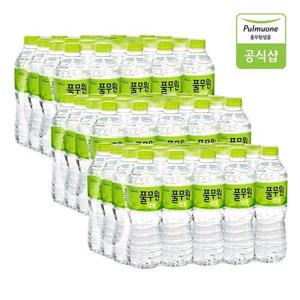갤러리아_풀무원샘물 생수 500mL X 60병(무라벨/유라벨 랜덤발송)