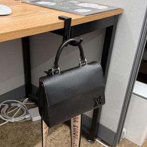 모니터 부착 헤드셋 거치대 블랙