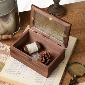 엔틱 나무수납함 우드박스 (WEB519C)