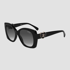 샤넬 하트 선글라스 스퀘어 블랙로고 CH5519 A71589 C622S8 편광렌즈