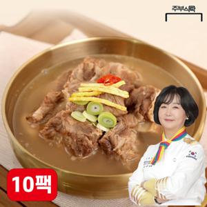 [주부식탁] 전진주의 진한육수 뼈없는 갈비탕 350g x 10팩