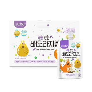 [루솔] 진한 배도라지즙 120포 선물세트 배즙 도라지