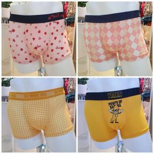 예스 DP02 선물각 남성 드로즈 팬티 4종세트 핑크 옐로우 남자 편한 속옷