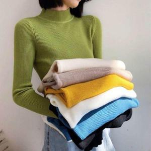 여자가을옷 여성 8컬러 가을 겨울 이너 반목 골지 긴팔 티셔츠