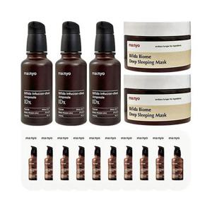 마녀공장 비피다 인퓨젼샷 앰플 1Dx 50ml x3 + 딥슬리핑 마스크 100ml x2 + 샘플 10매