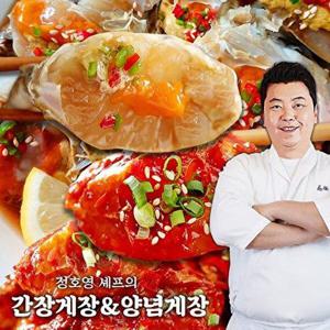 [정호영]셰프의 비법담은 간장게장 700g x 3통 + 양념게장 300g x 3통