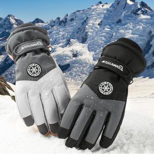 히트웨이브 겨울 스마트터치 스포츠 스키 방한장갑 방수 발열 장갑