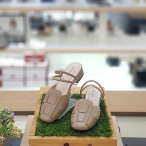 허시파피 세이브존04 여성컴포트세미베이직밴딩뮬샌들(3cm) 베이지 3FP025