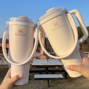 텀블러 스트랩 홀더 스탠리호환 텀꾸 실리콘 캐리어 핸들 손잡이 스텐리 ?처 꾸미기 백