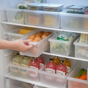 국내생산 손잡이 멀티 냉장고 정리함 트레이 소4개