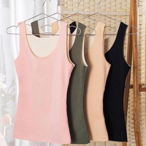 [홀리지]나뚜 발열나시 슬림 보정나시 여성 기모 겨울속옷