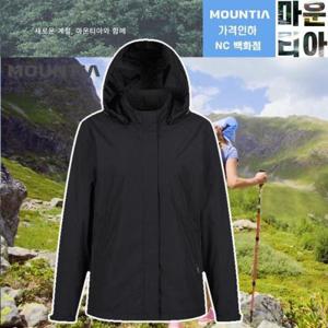 [마운티아][마운티아] 여성 베이직자켓 2레이어 방풍 자켓 BK (19322011)