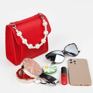 캐주얼 숄더백 여성 핸드백 미니 패션 레드 크로스백