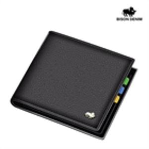 [바이슨데님]BISON DENIM  남자 남성 수제 가죽 중지갑 반지갑 N4470-3