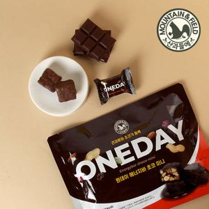 [산과들에] 한 입 견과바 원데이 에너지바 초코미니 200gx7봉