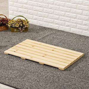 포메리트 소나무 내추럴 발받침대 발판 중